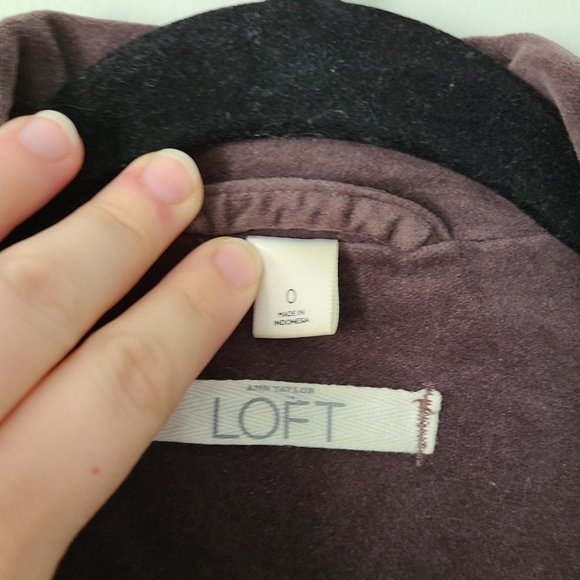 Velvet blazer - Picture 2 of 6